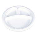 500-PACK OF Plate 3comp SCT 18163WPF 10-Inch 3-Compartment Molded Fiber Plates - Eco-Friendly Tableware (500 Count)