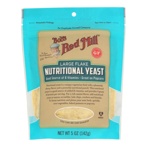4-PACK OF YEAST BAKER NUTRITIONAL LARGE FLAKE