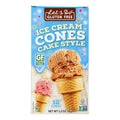 12-PACK OF Cone Plain Gluten Free Let's Do Organic 1.2 oz