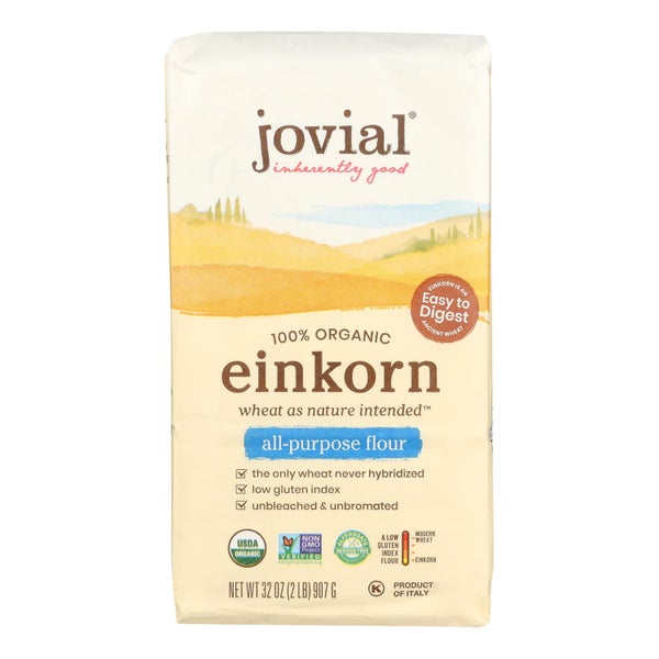 10-PACK OF Flour Organic Einkorn All Purpose Jovial 32 oz