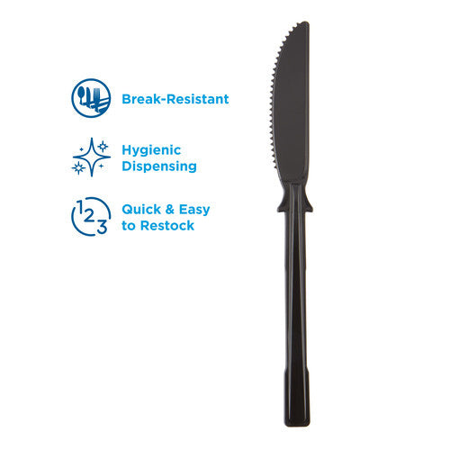 24-PACK OF KNIFE PLAS PP REFILL BLK SRS T