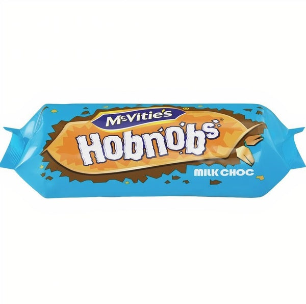 12-PACK OF Cookie McVITIES HOBNOBS MILK CHOC, LBB Imports