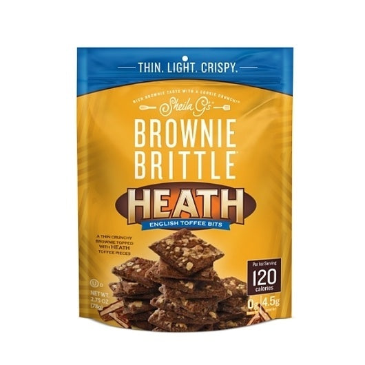 8-PACK OF Candy Box Brittle Brownie Sheila Gs 2.75 oz