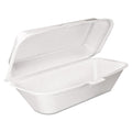 500-PACK OF CONTAINER FOAM HINGED LID