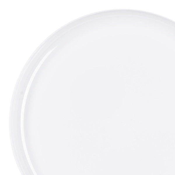 12-PACK OF Pastry Plate 6.25" White Flat Round