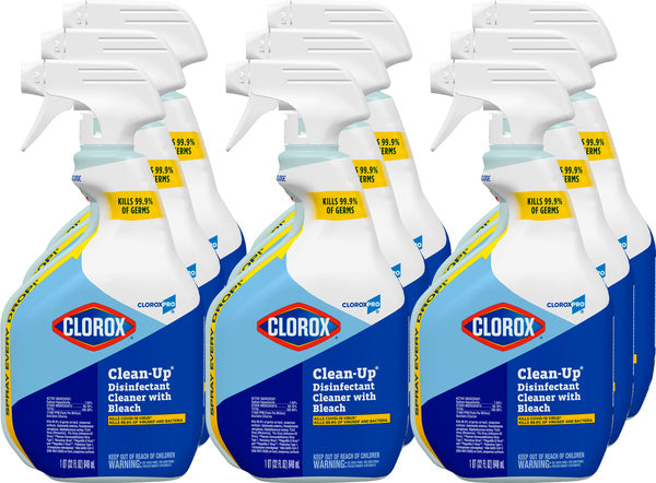 9- PACK OF CLEANER SPRAY COMMERCIAL