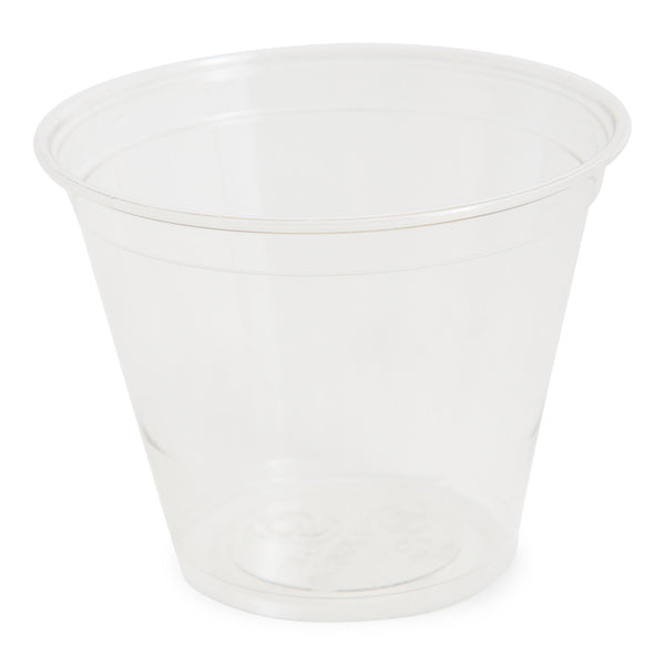 15-PACK OF CUP PLAS CLR RPET SQT 9 OZ