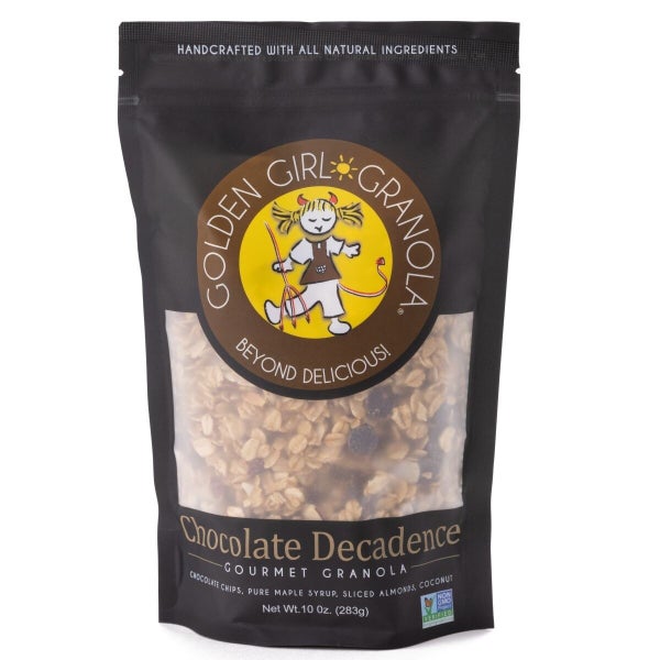 6-PACK OF Granola Chocolate Decadence, Golden Girl Products