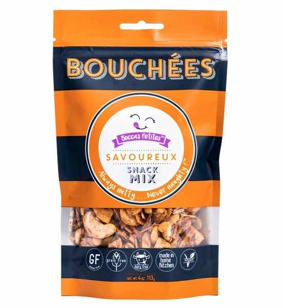 8-PACK OF Snack Mix, Savoureux (savory)