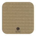 1-PACK OF COASTER PAPR KRAFT 4 SQUARE
