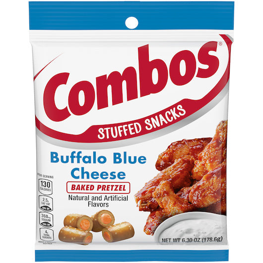12-PACK OF Buffalo Blue Cheese Snack Combos, 12 - 6.3 Oz