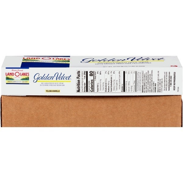 6-PACK OF CHEESE GOLDEN VELVET SPRD YEL