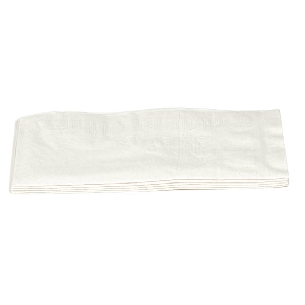 24-PACK OF NAPKIN DNR 16X15IN 2P WHT 1/8F
