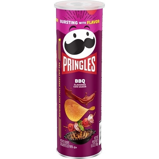 14-PACK OF Bbq Potato Crisp Pringles, 14 - 5.5 Oz