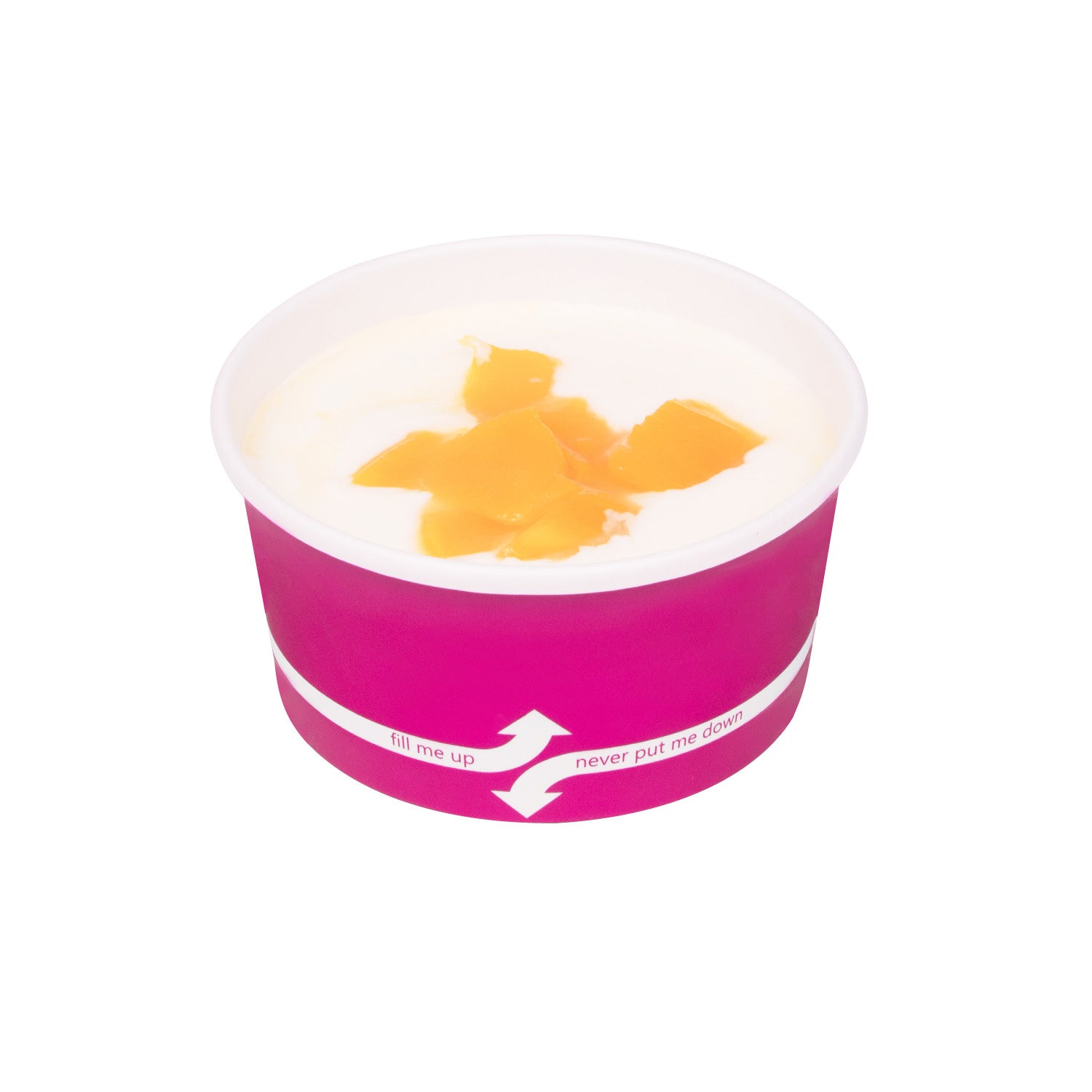 1000-PACK OF Container Takeout Karat 1,000 ct 6 oz Paper Food Containers | 96 mm | Pink