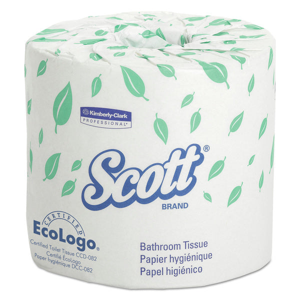 20-PACK OF Scott Essential 2-Ply Septic Safe Toilet Paper - 550 Sheets per Roll, 20 Rolls per Carton, Ideal for Business Restrooms