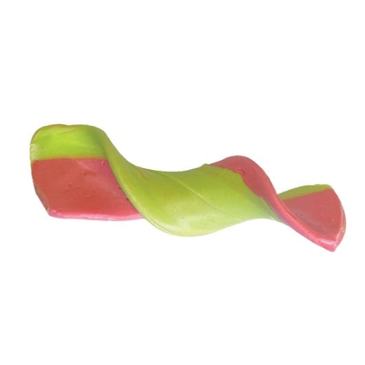 48-PACK OF Sour Taffy Combo: Strawberry & Green Apple Face Twisters, 2 - 24 - 1.4 OZ