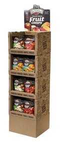 64-PACK OF Fruit Freeze Dried Shipper, Mango/Strawberry/Apple, Brothers International
