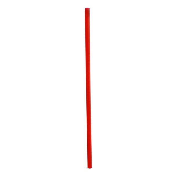 2500-PACK OF Straw Plastic Boardwalk Jumbo Red Polypropylene Straws - 7.75 Inch, 2500 Count for Convenient Sipping