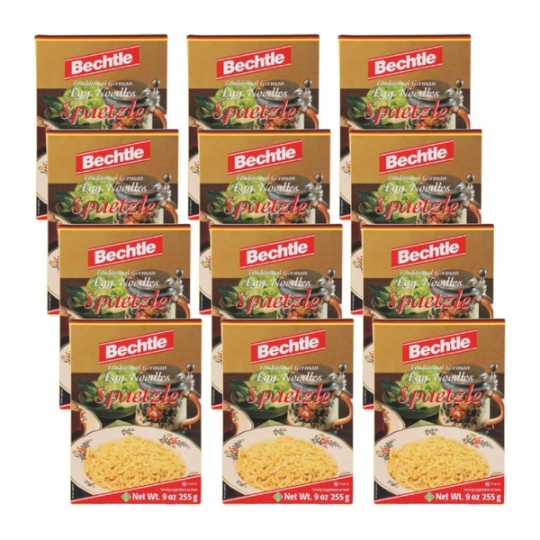 12-PACK OF Noodle Egg Spaetzle Swabian Bechtle 9 oz