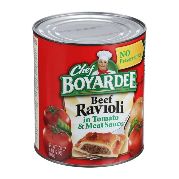 #10-PACK OF RAVIOLI BEEF IN MT SCE