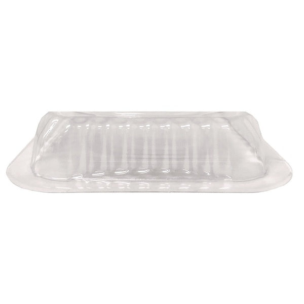 1000-PACK OF Lid Dome Handi-Foil Clear Plastic Dome Lids for 1-lb Oblong Pans - 1000 Count - Perfect for Takeout and Food Storage