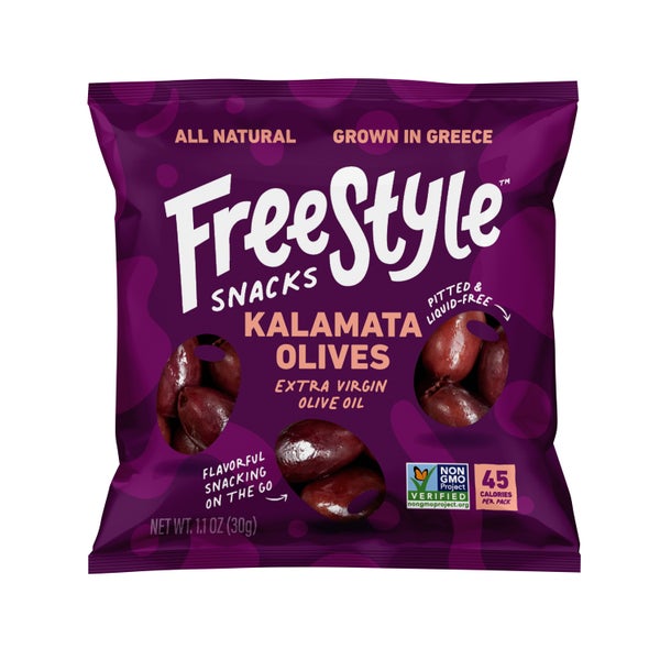 120-PACK OF Snack Olives Kalamata Olives 1.1oz/120ct Party Pack BULK
