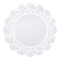 1-PACK OF DOILY LACE 6IN RND WHT CAMBR