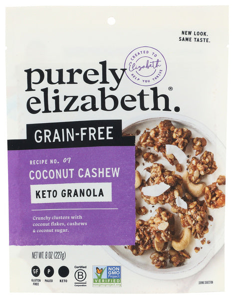 6-PACK OF Cereal Granola Purely Elizabet 8 oz