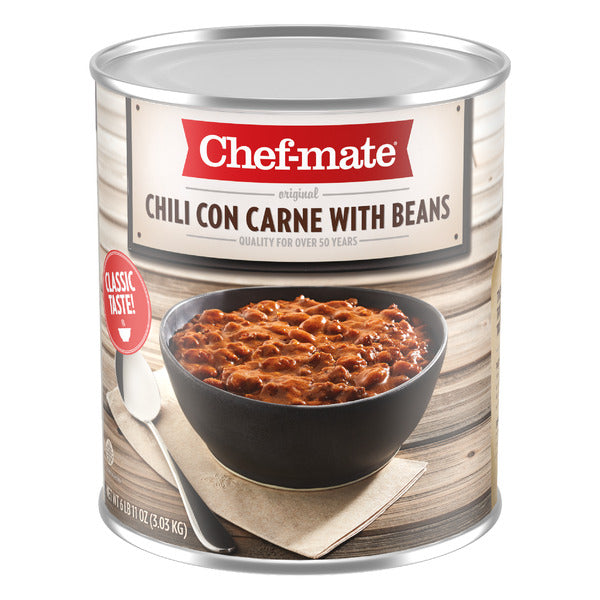 6-PACK OF CHILI CAN W/BEAN