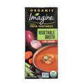 6-PACK OF Broth Vegetable Low Sodium Imagine 32 fz