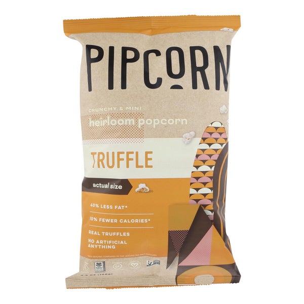 12-PACK OF Popcorn Seasoned Truffle Mini Pipcorn Pipcorn 4 oz