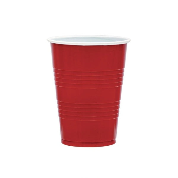 600-PACK OF Cup Plastic Solo Dart Y1625-0001 16 oz Red Plastic Cold Drink Cups - Perfect for Parties and Events (600 Count)