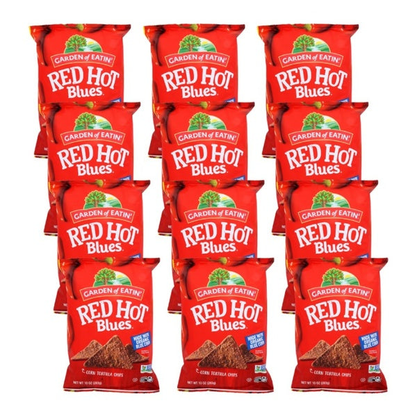 12-PACK OF Chip Tortilla Red Hot Garden 10 oz