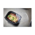 600-PACK OF Container Food Pactiv Corp. EarthChoice Entree2Go Plastic Takeout Container with Vented Lid - 5.65 x 4.25 x 0.93 inches - Clear (600 count)