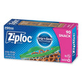 1080-PACK OF Bag Snack Ziploc Seal Top Snack Bags - 6.5 x 3.25 Inches - Clear, 1080 Bags per Carton for Fresh Food Storage