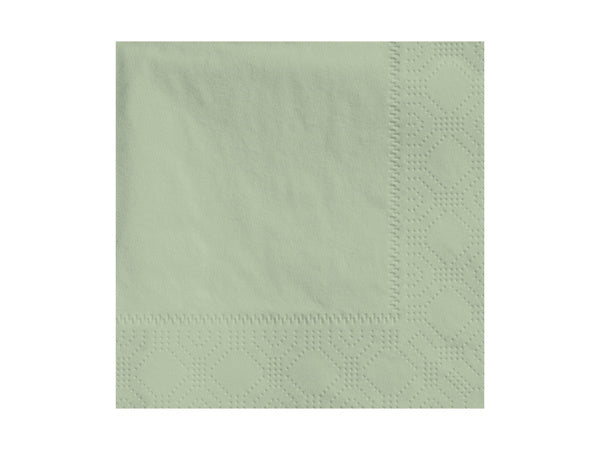 4-PACK OF NAPKIN BEV 9.5X9.5 2PLY SAGE