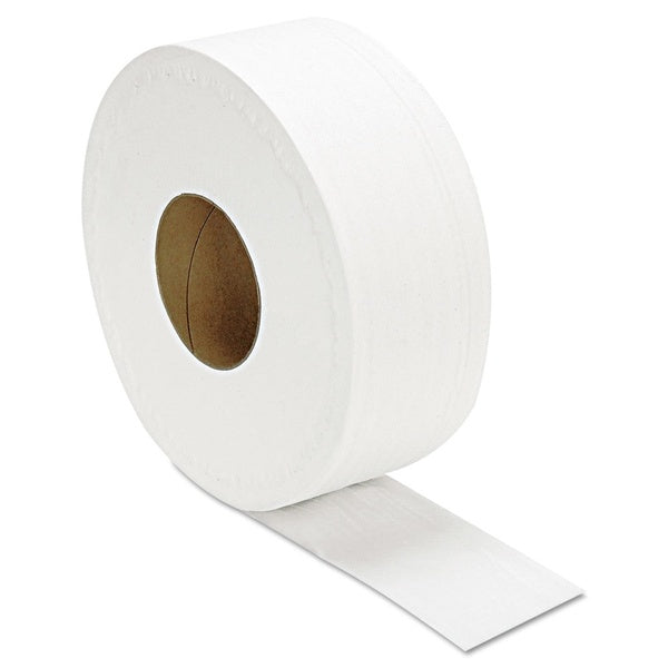 12-PACK OF Tissue Toilet GEN GENJRT1000 Jumbo Bath Tissue - 3.3 in. x 1000 ft. Septic Safe 2-Ply Toilet Paper - White (12 Rolls per Carton)