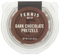 12-PACK OF PRETZEL KNOT DARK CHOCOLATE 3 OUNCE - CASE OF 12