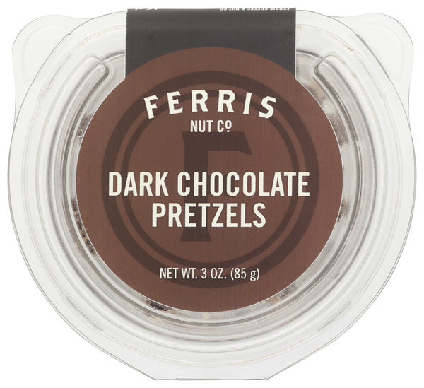12-PACK OF PRETZEL KNOT DARK CHOCOLATE 3 OUNCE - CASE OF 12
