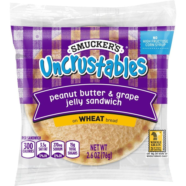 2.6OZ-PACK OF SANDWICH PEANUT BTR&GRAPE WHET