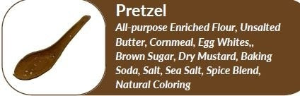 4-PACK OF Spoon Edible Mini Pretzel 4 X 50 Count