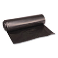 100-PACK OF Boardwalk 33 Gallon Recycled Low-Density Polyethylene Can Liners - 1.6 Mil Black Trash Bags (100 Count)