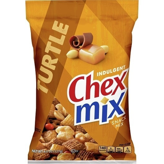 7-PACK OF Turtle Snack Mix Chex Mix Dry, 7 - 4.5 Oz
