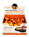 6-PACK OF Honey Patties Orange Display Box (6 displays of 90 units), Honey Acres