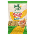 9-PACK OF Chip Tortilla Dipper Sea Salt Late July 7.4 oz