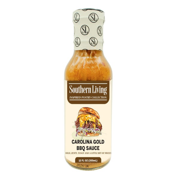 6-PACK OF Sauce BBQ Gold Carolina Southern Living, Gourmet Warehouse
