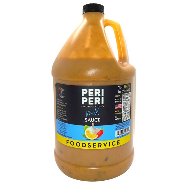 4-PACK OF Sauce Peri Peri Mild Foodservice, DiChickO's Peri Peri Supply Co