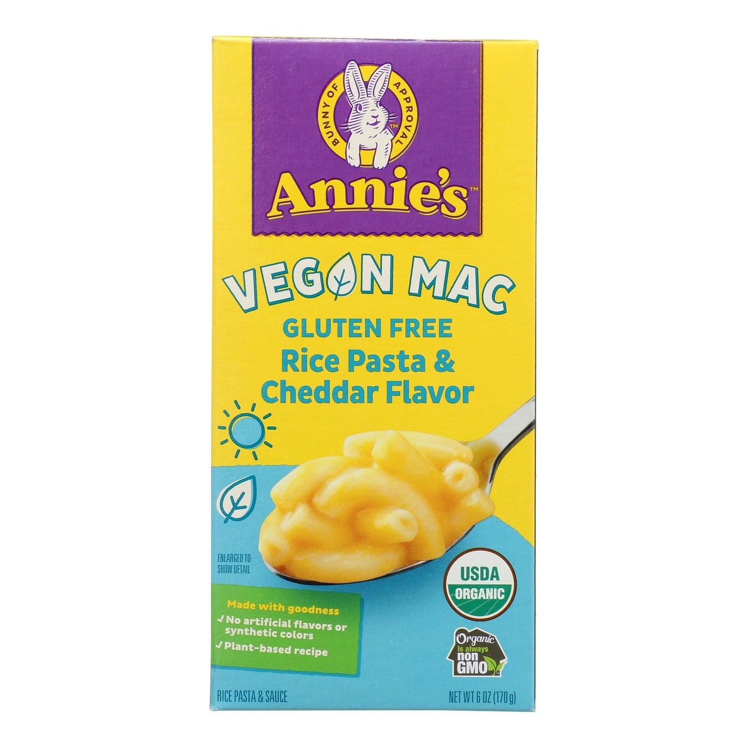 12-PACK OF PASTA MIX VEGAN RICE PASTA AND CHEDDAR