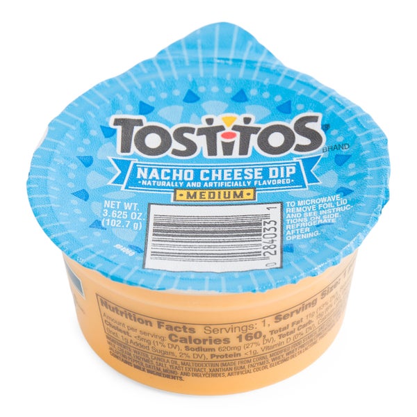 30-PACK OF CHEESE DIP NACHO CUP TOSTITOS